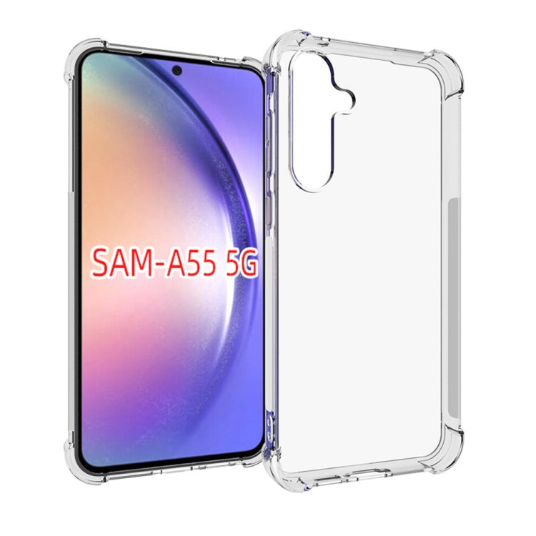 Shockproof Non-slip Thickening TPU Phone Case, For Samsung Galaxy S24 FE 5G, For Samsung Galaxy XCover7 Pro, For Samsung Galaxy M55 5G, For Samsung Galaxy M15 / F15 5G, For Samsung Galaxy Xcover 7, For Samsung Galaxy A55 5G, For Samsung Galaxy A35 5G  ...