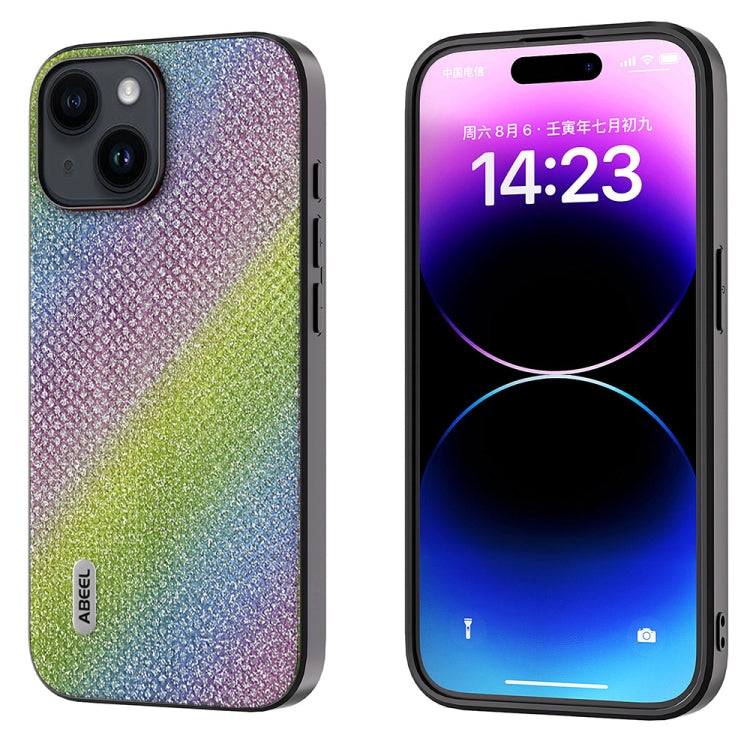 ABEEL Diamond Black Edge Phone Case, For iPhone 15 Pro Max, For iPhone 15 Pro, For iPhone 15 Plus, For iPhone 15, For iPhone 14 Plus, For iPhone 14, For iPhone 14 Pro, For iPhone 14 Pro Max