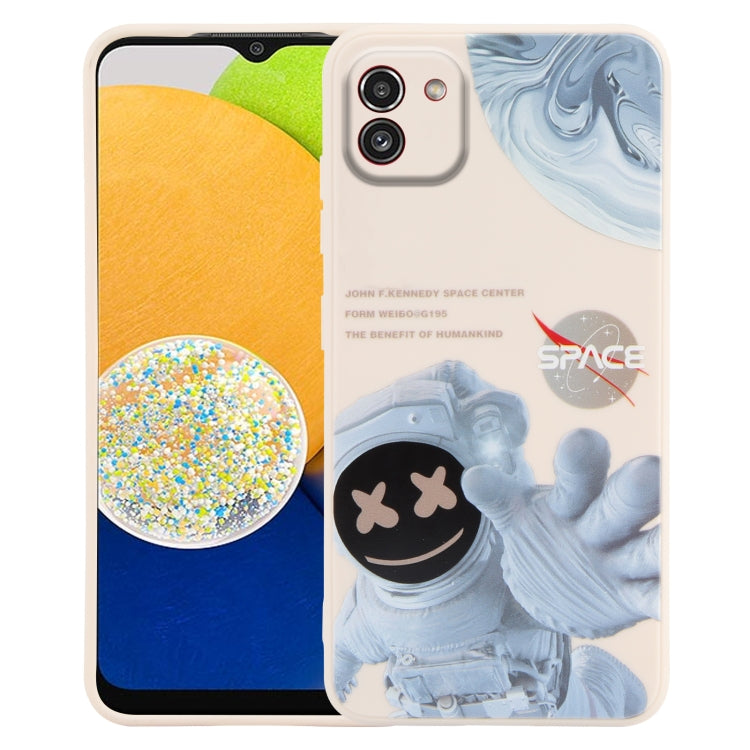 Martian Astronaut Pattern Shockproof Phone Case, For Samsung Galaxy A23 5G / 4G, For Samsung Galaxy A12 / M12 / F12, For Samsung Galaxy M23 5G / F23 5G, For Samsung Galaxy A53 5G, For Samsung Galaxy A73 5G, For Samsung Galaxy A33 5G                    ...