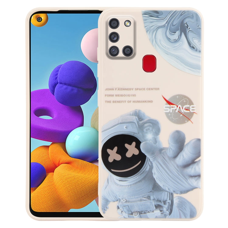 Martian Astronaut Pattern Shockproof Phone Case, For Samsung Galaxy A21s / A21, For Samsung Galaxy S20 Ultra 5G / 4G, For Samsung Galaxy S20+ 5G / 4G, For Samsung Galaxy S20 5G / 4G, For Samsung Galaxy A91, For Samsung Galaxy A81, For Samsung Galaxy A7...