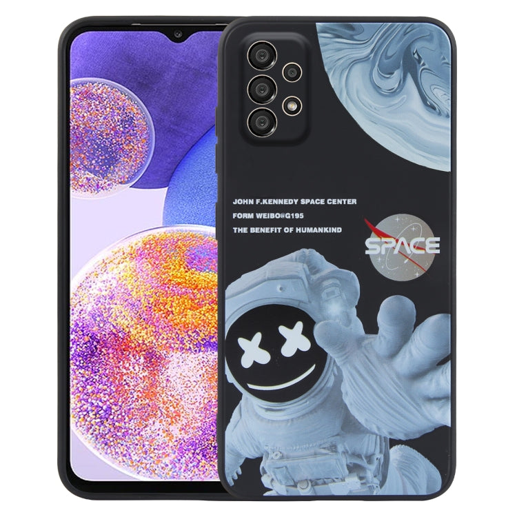 Martian Astronaut Pattern Shockproof Phone Case, For Samsung Galaxy A23 5G / 4G, For Samsung Galaxy A12 / M12 / F12, For Samsung Galaxy M23 5G / F23 5G, For Samsung Galaxy A53 5G, For Samsung Galaxy A73 5G, For Samsung Galaxy A33 5G                    ...