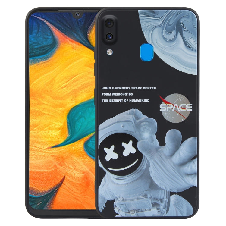 Martian Astronaut Pattern Shockproof Phone Case, For Samsung Galaxy A21s / A21, For Samsung Galaxy S20 Ultra 5G / 4G, For Samsung Galaxy S20+ 5G / 4G, For Samsung Galaxy S20 5G / 4G, For Samsung Galaxy A91, For Samsung Galaxy A81, For Samsung Galaxy A7...