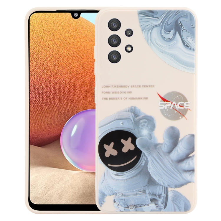 Martian Astronaut Pattern Shockproof Phone Case, For Samsung Galaxy A23 5G / 4G, For Samsung Galaxy A12 / M12 / F12, For Samsung Galaxy M23 5G / F23 5G, For Samsung Galaxy A53 5G, For Samsung Galaxy A73 5G, For Samsung Galaxy A33 5G                    ...