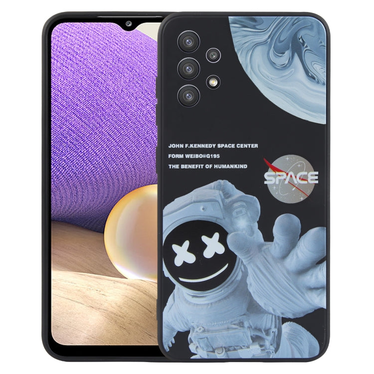 Martian Astronaut Pattern Shockproof Phone Case, For Samsung Galaxy A23 5G / 4G, For Samsung Galaxy A12 / M12 / F12, For Samsung Galaxy M23 5G / F23 5G, For Samsung Galaxy A53 5G, For Samsung Galaxy A73 5G, For Samsung Galaxy A33 5G                    ...
