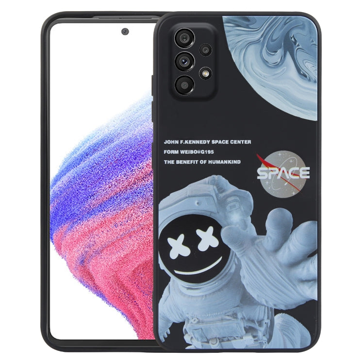 Martian Astronaut Pattern Shockproof Phone Case, For Samsung Galaxy A23 5G / 4G, For Samsung Galaxy A12 / M12 / F12, For Samsung Galaxy M23 5G / F23 5G, For Samsung Galaxy A53 5G, For Samsung Galaxy A73 5G, For Samsung Galaxy A33 5G                    ...