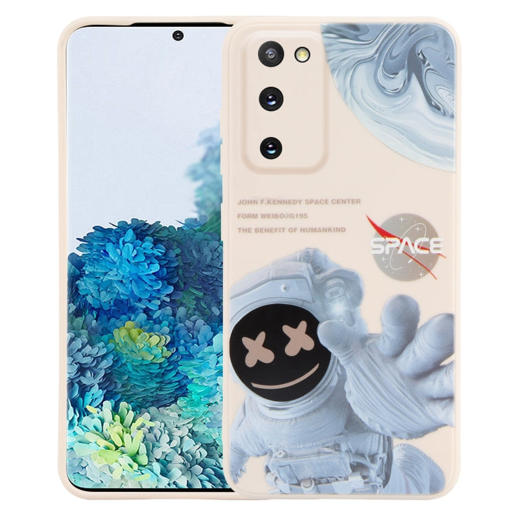Martian Astronaut Pattern Shockproof Phone Case, For Samsung Galaxy A21s / A21, For Samsung Galaxy S20 Ultra 5G / 4G, For Samsung Galaxy S20+ 5G / 4G, For Samsung Galaxy S20 5G / 4G, For Samsung Galaxy A91, For Samsung Galaxy A81, For Samsung Galaxy A7...