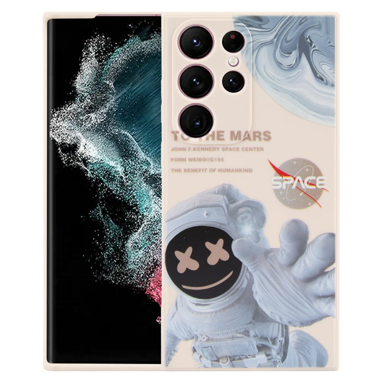 Martian Astronaut Pattern Shockproof Phone Case, For Samsung Galaxy A23 5G / 4G, For Samsung Galaxy A12 / M12 / F12, For Samsung Galaxy M23 5G / F23 5G, For Samsung Galaxy A53 5G, For Samsung Galaxy A73 5G, For Samsung Galaxy A33 5G                    ...