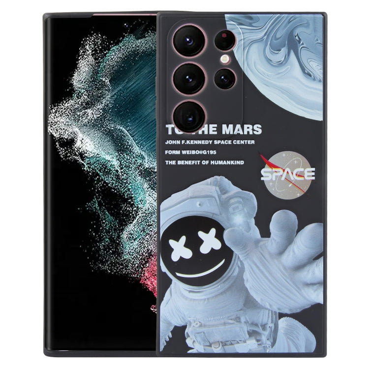 Martian Astronaut Pattern Shockproof Phone Case, For Samsung Galaxy A23 5G / 4G, For Samsung Galaxy A12 / M12 / F12, For Samsung Galaxy M23 5G / F23 5G, For Samsung Galaxy A53 5G, For Samsung Galaxy A73 5G, For Samsung Galaxy A33 5G                    ...