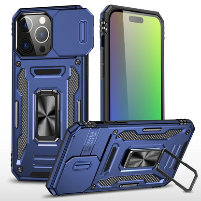 Armor PC + TPU Camera Shield Phone Case, For iPhone 16 Pro, For iPhone 16 Plus, For iPhone 16, For iPhone 15 Pro Max, For iPhone 15 Pro, For iPhone 15 Plus