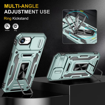 Armor PC + TPU Camera Shield Phone Case, For iPhone 17e / 16e, For iPhone 17 Pro Max, For iPhone 17 Pro, For iPhone 17, For iPhone Air, For iPhone 16 Pro Max
