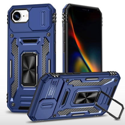 Armor PC + TPU Camera Shield Phone Case, For iPhone 18 Pro / 17 Pro, For iPhone 18 Pro Max / 17 Pro Max, For iPhone 17e / 16e, For iPhone 17, For iPhone Air, For iPhone 16 Pro Max