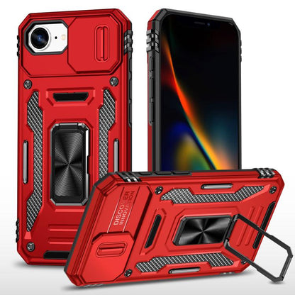 Armor PC + TPU Camera Shield Phone Case, For iPhone 18 Pro / 17 Pro, For iPhone 18 Pro Max / 17 Pro Max, For iPhone 17e / 16e, For iPhone 17, For iPhone Air, For iPhone 16 Pro Max