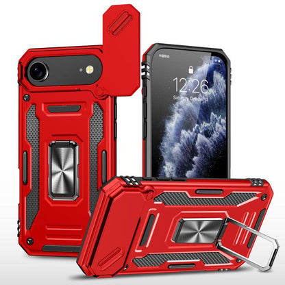 Armor PC + TPU Camera Shield Phone Case, For iPhone 17e / 16e, For iPhone 17 Pro Max, For iPhone 17 Pro, For iPhone 17, For iPhone Air, For iPhone 16 Pro Max