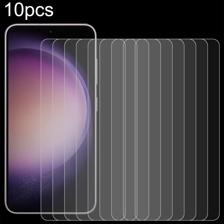 10pcs 0.26mm 9H 2.5D Tempered Glass Film, For Samsung Galaxy M06 5G, For Samsung Galaxy F06 5G, For Samsung Galaxy A06 5G, For Samsung Galaxy A35 / M35 / A36, For Samsung Galaxy A05s / M14 4G, For Samsung Galaxy F14 4G, For Samsung Galaxy S24 FE 5G    ...