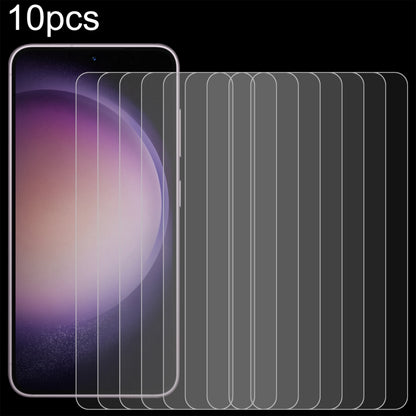 10pcs 0.26mm 9H 2.5D Tempered Glass Film, For Samsung Galaxy M06 5G, For Samsung Galaxy F06 5G, For Samsung Galaxy A06 5G, For Samsung Galaxy A35 / M35 / A36, For Samsung Galaxy A05s / M14 4G, For Samsung Galaxy F14 4G, For Samsung Galaxy S24 FE 5G    ...