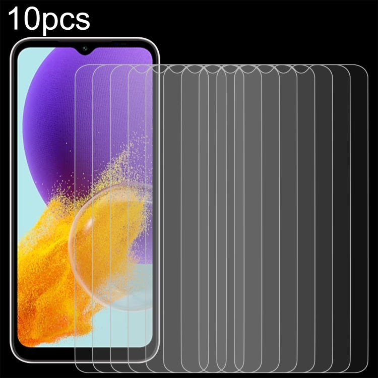 10pcs 0.26mm 9H 2.5D Tempered Glass Film, For Samsung Galaxy M06 5G, For Samsung Galaxy F06 5G, For Samsung Galaxy A06 5G, For Samsung Galaxy A35 / M35 / A36, For Samsung Galaxy A05s / M14 4G, For Samsung Galaxy F14 4G, For Samsung Galaxy S24 FE 5G    ...