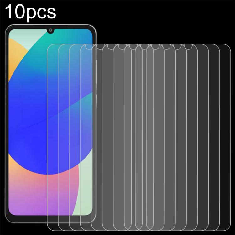 10pcs 0.26mm 9H 2.5D Tempered Glass Film, For Samsung Galaxy M06 5G, For Samsung Galaxy F06 5G, For Samsung Galaxy A06 5G, For Samsung Galaxy A35 / M35 / A36, For Samsung Galaxy A05s / M14 4G, For Samsung Galaxy F14 4G, For Samsung Galaxy S24 FE 5G    ...