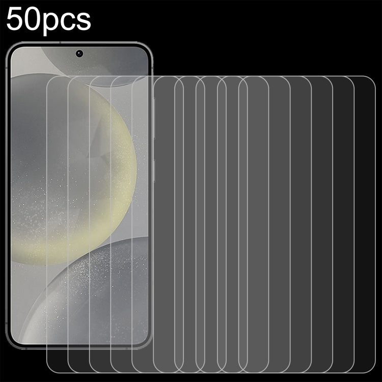 50pcs 0.26mm 9H 2.5D Tempered Glass Film, For Samsung Galaxy M06 5G, For Samsung Galaxy F06 5G, For Samsung Galaxy A06 5G, For Samsung Galaxy A35 / M35 / A36, For Samsung Galaxy A05s / M14 4G, For Samsung Galaxy F14 4G, For Samsung Galaxy S24 FE 5G    ...