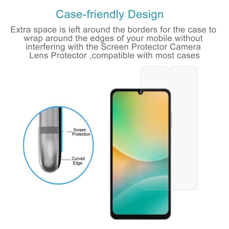 50pcs 0.26mm 9H 2.5D Tempered Glass Film, For Samsung Galaxy M06 5G, For Samsung Galaxy F06 5G, For Samsung Galaxy A06 5G, For Samsung Galaxy A35 / M35 / A36, For Samsung Galaxy A05s / M14 4G, For Samsung Galaxy F14 4G, For Samsung Galaxy S24 FE 5G    ...