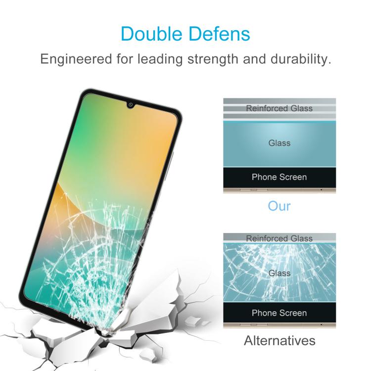 50pcs 0.26mm 9H 2.5D Tempered Glass Film, For Samsung Galaxy M06 5G, For Samsung Galaxy F06 5G, For Samsung Galaxy A06 5G, For Samsung Galaxy A35 / M35 / A36, For Samsung Galaxy A05s / M14 4G, For Samsung Galaxy F14 4G, For Samsung Galaxy S24 FE 5G    ...