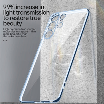 SULADA Shockproof Plating TPU Transparent Phone Case, For Samsung Galaxy S23 Ultra 5G, For Samsung Galaxy S23 5G