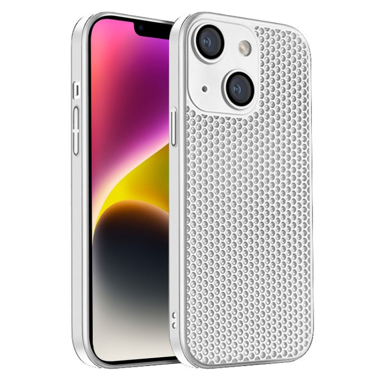 Honeycomb Radiating PC Phone Case, For iPhone 14 Plus, For iPhone 14, For iPhone 14 Pro, For iPhone 14 Pro Max, For iPhone 13 Pro Max, For iPhone 13 Pro
