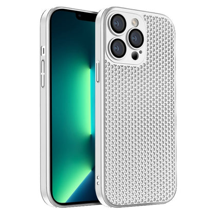 Honeycomb Radiating PC Phone Case, For iPhone 14 Plus, For iPhone 14, For iPhone 14 Pro, For iPhone 14 Pro Max, For iPhone 13 Pro Max, For iPhone 13 Pro