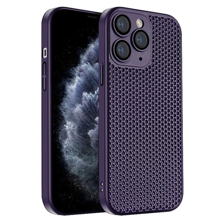 Honeycomb Radiating PC Phone Case, For iPhone 13, For iPhone 12, For iPhone 12 Pro Max, For iPhone 12 Pro, For iPhone 11 Pro Max, For iPhone 11