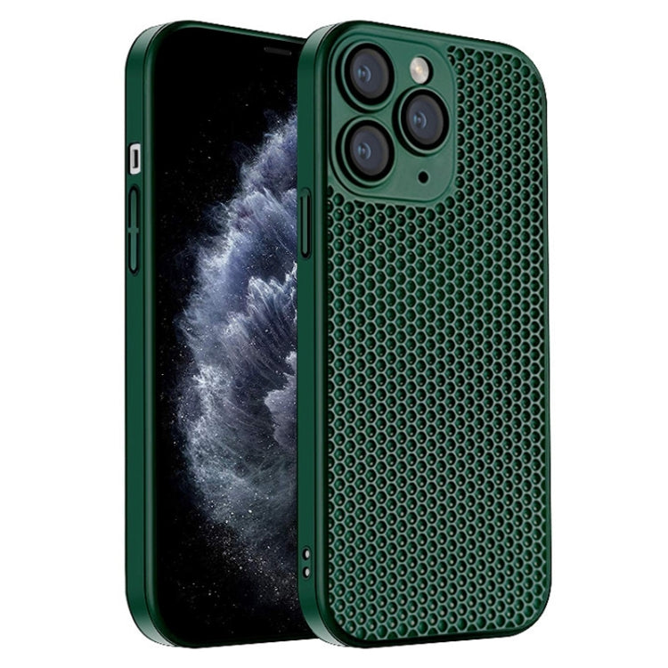 Honeycomb Radiating PC Phone Case, For iPhone 13, For iPhone 12, For iPhone 12 Pro Max, For iPhone 12 Pro, For iPhone 11 Pro Max, For iPhone 11