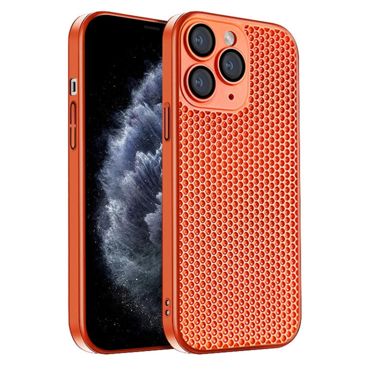 Honeycomb Radiating PC Phone Case, For iPhone 13, For iPhone 12, For iPhone 12 Pro Max, For iPhone 12 Pro, For iPhone 11 Pro Max, For iPhone 11