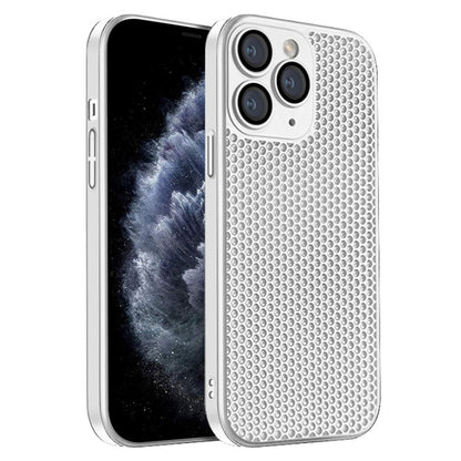 Honeycomb Radiating PC Phone Case, For iPhone 13, For iPhone 12, For iPhone 12 Pro Max, For iPhone 12 Pro, For iPhone 11 Pro Max, For iPhone 11