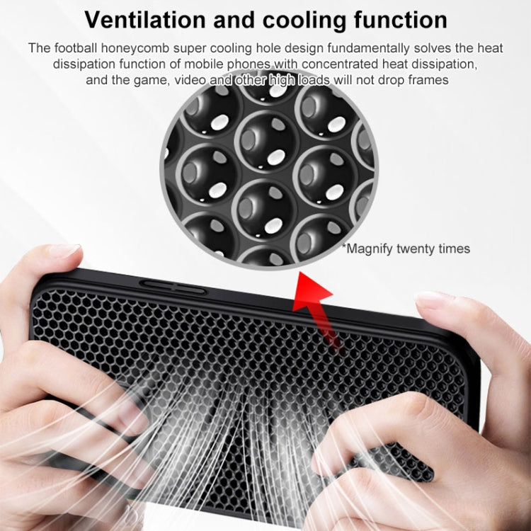 Honeycomb Radiating PC Phone Case, For iPhone 14 Plus, For iPhone 14, For iPhone 14 Pro, For iPhone 14 Pro Max, For iPhone 13 Pro Max, For iPhone 13 Pro