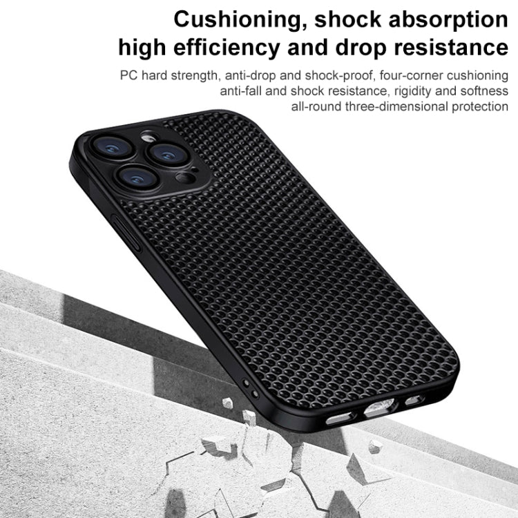 Honeycomb Radiating PC Phone Case, For iPhone 13, For iPhone 12, For iPhone 12 Pro Max, For iPhone 12 Pro, For iPhone 11 Pro Max, For iPhone 11