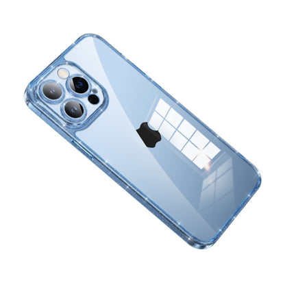 SULADA Glittery TPU + Tempered Glass Phone Case, For iPhone 14 Plus, For iPhone 14, For iPhone 14 Pro, For iPhone 14 Pro Max