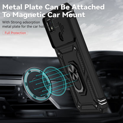 Sliding Camshield Holder Phone Case, For Samsung Galaxy A03, For Samsung Galaxy A03 166mm, For Samsung Galaxy A02s / A03s 164mm, For Samsung Galaxy A02s / A03s 165mm, For Samsung Galaxy A32 4G, For Samsung Galaxy A32 5G