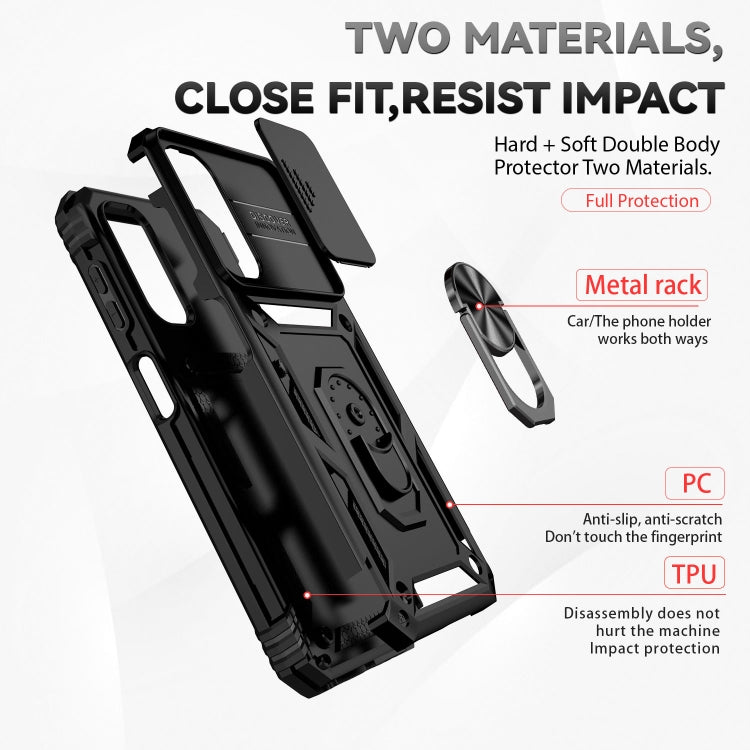 Sliding Camshield Holder Phone Case, For Samsung Galaxy A24, For Samsung Galaxy A34 5G, For Samsung Galaxy A04, For Samsung Galaxy Z Fold4, For Samsung Galaxy Z Flip4, For Samsung Galaxy M33