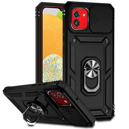 Sliding Camshield Holder Phone Case, For Samsung Galaxy A03, For Samsung Galaxy A03 166mm, For Samsung Galaxy A02s / A03s 164mm, For Samsung Galaxy A02s / A03s 165mm, For Samsung Galaxy A32 4G, For Samsung Galaxy A32 5G