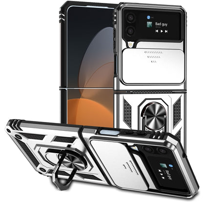 Sliding Camshield Holder Phone Case, For Samsung Galaxy A24, For Samsung Galaxy A34 5G, For Samsung Galaxy A04, For Samsung Galaxy Z Fold4, For Samsung Galaxy Z Flip4, For Samsung Galaxy M33