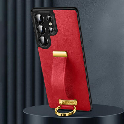 SULADA PC Hybrid Leather Texture Skin Feel Shockproof Phone Case, For Samsung Galaxy S25 5G, For Samsung Galaxy S25+ 5G, For Samsung Galaxy S25 Ultra 5G, For Samsung Galaxy S24 Ultra 5G, For Samsung Galaxy S24+ 5G, For Samsung Galaxy S24 5G            ...