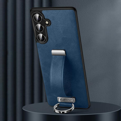 SULADA PC Hybrid Leather Texture Skin Feel Shockproof Phone Case, For Samsung Galaxy S25 5G, For Samsung Galaxy S25+ 5G, For Samsung Galaxy S25 Ultra 5G, For Samsung Galaxy S24 Ultra 5G, For Samsung Galaxy S24+ 5G, For Samsung Galaxy S24 5G            ...