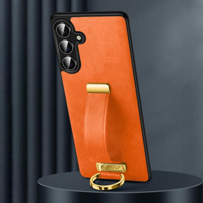 SULADA PC Hybrid Leather Texture Skin Feel Shockproof Phone Case, For Samsung Galaxy S25 5G, For Samsung Galaxy S25+ 5G, For Samsung Galaxy S25 Ultra 5G, For Samsung Galaxy S24 Ultra 5G, For Samsung Galaxy S24+ 5G, For Samsung Galaxy S24 5G            ...