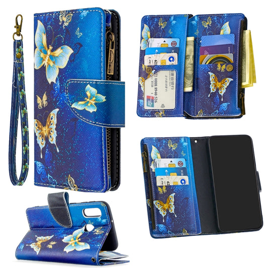 Colored Drawing Pattern Zipper Horizontal Flip Leather Case with Holder & Card Slots & Wallet, For Samsung Galaxy A01, For Samsung Galaxy A10e/A20e, For Samsung Galaxy A10, For Samsung Galaxy A21, For Samsung Galaxy A30, For Samsung Galaxy A40