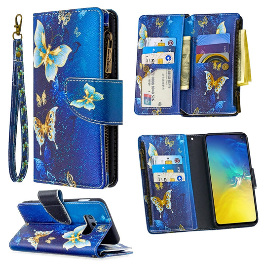 Colored Drawing Pattern Zipper Horizontal Flip Leather Case with Holder & Card Slots & Wallet, For Samsung Galaxy S10e, For Samsung Galaxy S10 Plus, For Samsung Galaxy S10