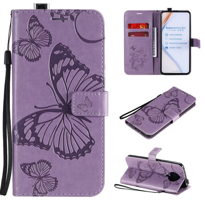 3D Butterflies Embossing Pattern Horizontal Flip Leather Case with Holder & Card Slot & Wallet, For Sony Xperia L4, For Sony Xperia 10 II, For Xiaomi Redmi K30 Pro, For Samsung Galaxy A11, For Samsung Galaxy A21s, For Samsung Galaxy A31