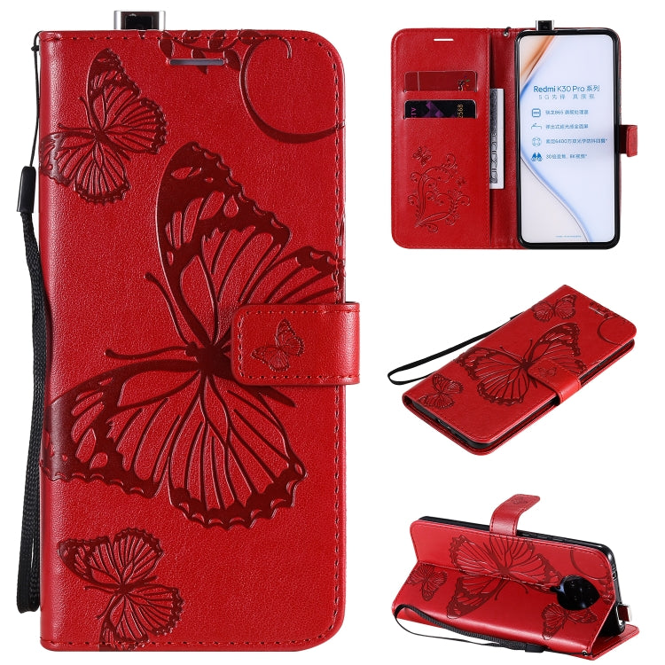 3D Butterflies Embossing Pattern Horizontal Flip Leather Case with Holder & Card Slot & Wallet, For Sony Xperia L4, For Sony Xperia 10 II, For Xiaomi Redmi K30 Pro, For Samsung Galaxy A11, For Samsung Galaxy A21s, For Samsung Galaxy A31
