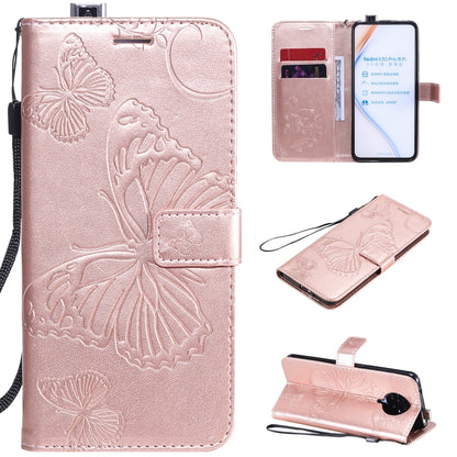 3D Butterflies Embossing Pattern Horizontal Flip Leather Case with Holder & Card Slot & Wallet, For Sony Xperia L4, For Sony Xperia 10 II, For Xiaomi Redmi K30 Pro, For Samsung Galaxy A11, For Samsung Galaxy A21s, For Samsung Galaxy A31