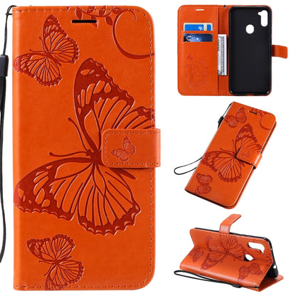 3D Butterflies Embossing Pattern Horizontal Flip Leather Case with Holder & Card Slot & Wallet, For Sony Xperia L4, For Sony Xperia 10 II, For Xiaomi Redmi K30 Pro, For Samsung Galaxy A11, For Samsung Galaxy A21s, For Samsung Galaxy A31