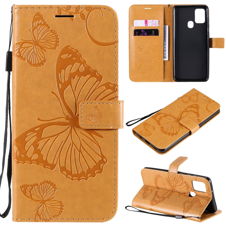 3D Butterflies Embossing Pattern Horizontal Flip Leather Case with Holder & Card Slot & Wallet, For Sony Xperia L4, For Sony Xperia 10 II, For Xiaomi Redmi K30 Pro, For Samsung Galaxy A11, For Samsung Galaxy A21s, For Samsung Galaxy A31