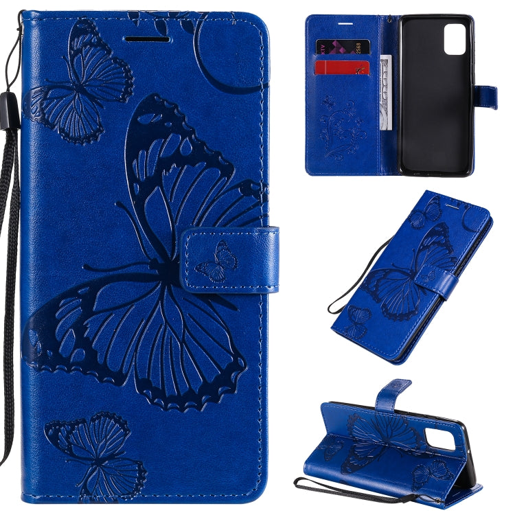 3D Butterflies Embossing Pattern Horizontal Flip Leather Case with Holder & Card Slot & Wallet, For Sony Xperia L4, For Sony Xperia 10 II, For Xiaomi Redmi K30 Pro, For Samsung Galaxy A11, For Samsung Galaxy A21s, For Samsung Galaxy A31