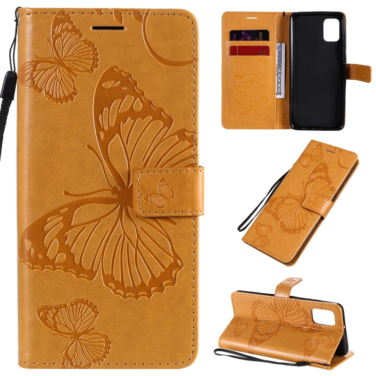 3D Butterflies Embossing Pattern Horizontal Flip Leather Case with Holder & Card Slot & Wallet, For Sony Xperia L4, For Sony Xperia 10 II, For Xiaomi Redmi K30 Pro, For Samsung Galaxy A11, For Samsung Galaxy A21s, For Samsung Galaxy A31